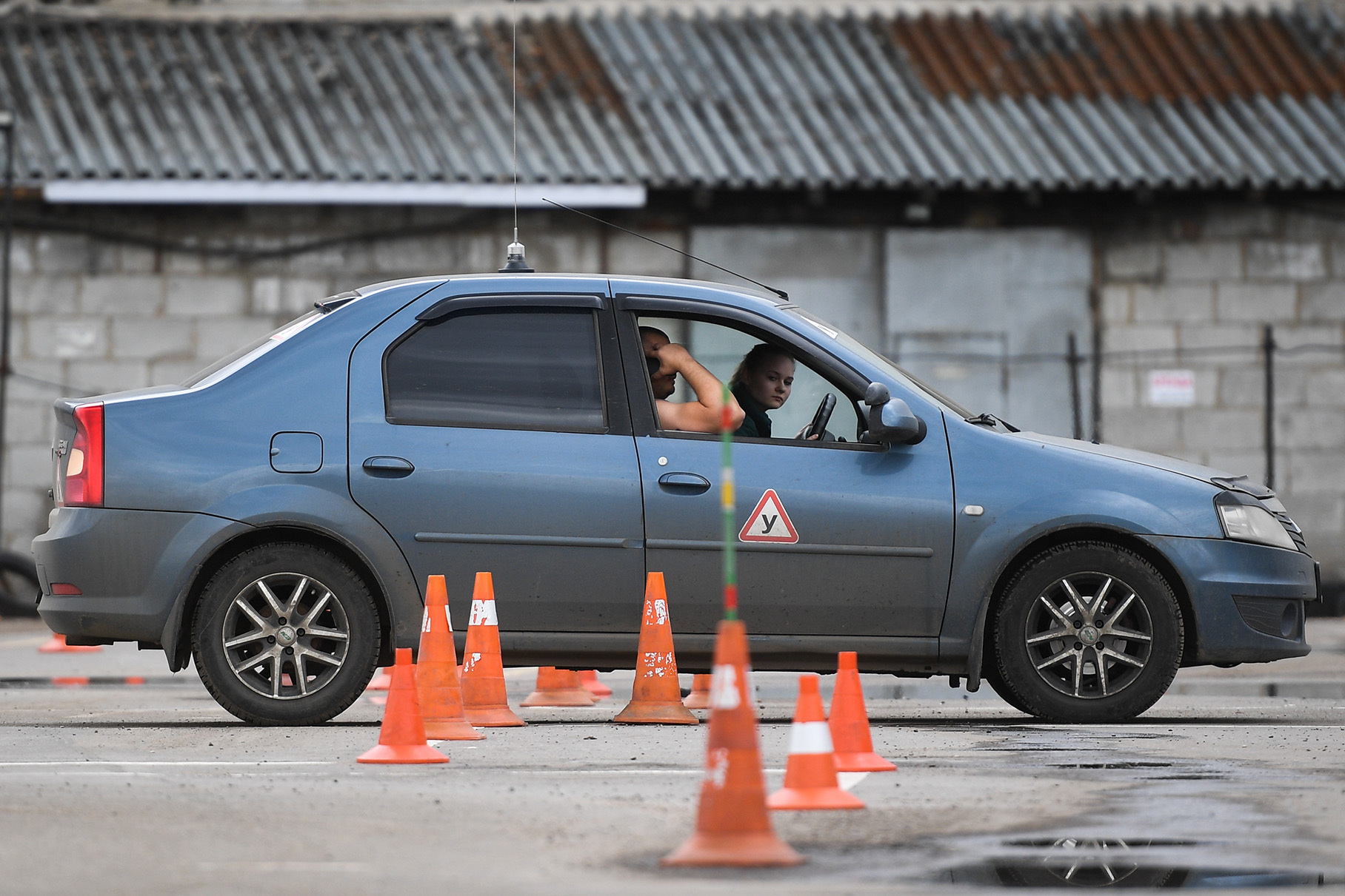 Free driving training is available not only unemployed