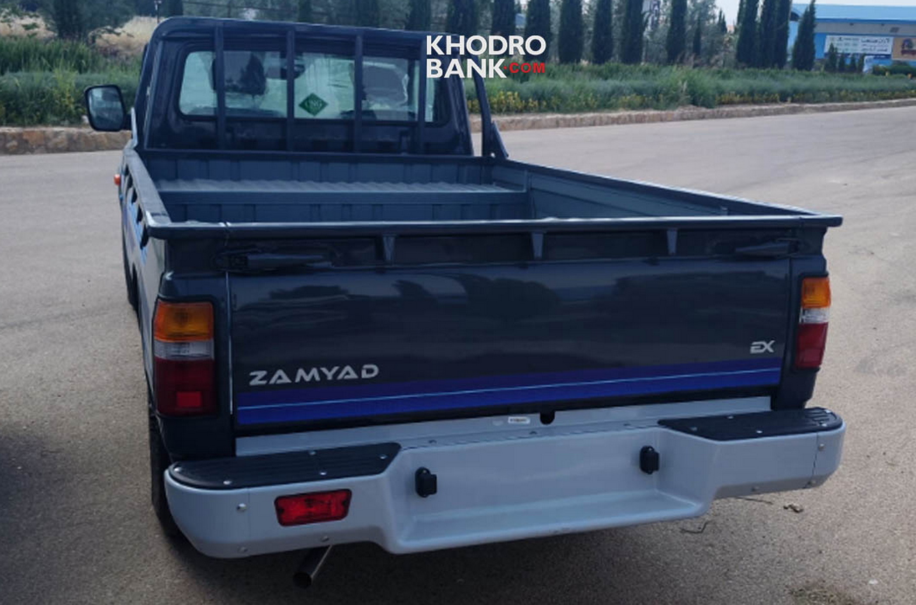 In Iran added advanced electronics of pickups from the 1970s
