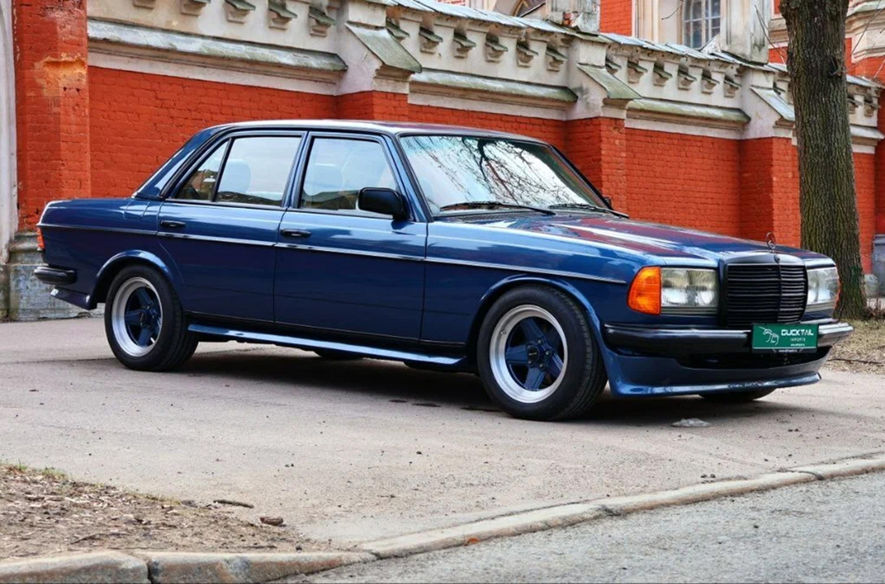 In Russia, a unique Mercedes sedan with history and rare tuning was put up for sale