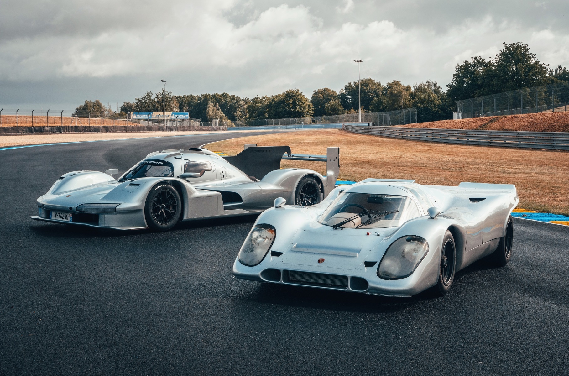 Racing Porsche 963 adapted for operating on public roads