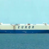 Rolker with thousands of new cars burns in the Pacific Ocean
