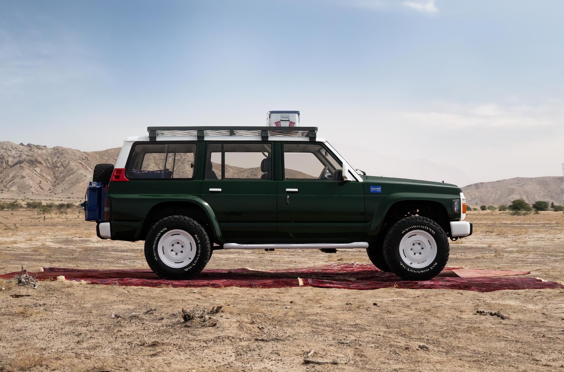 The Nissan Patrol restaurant was built in the UAE