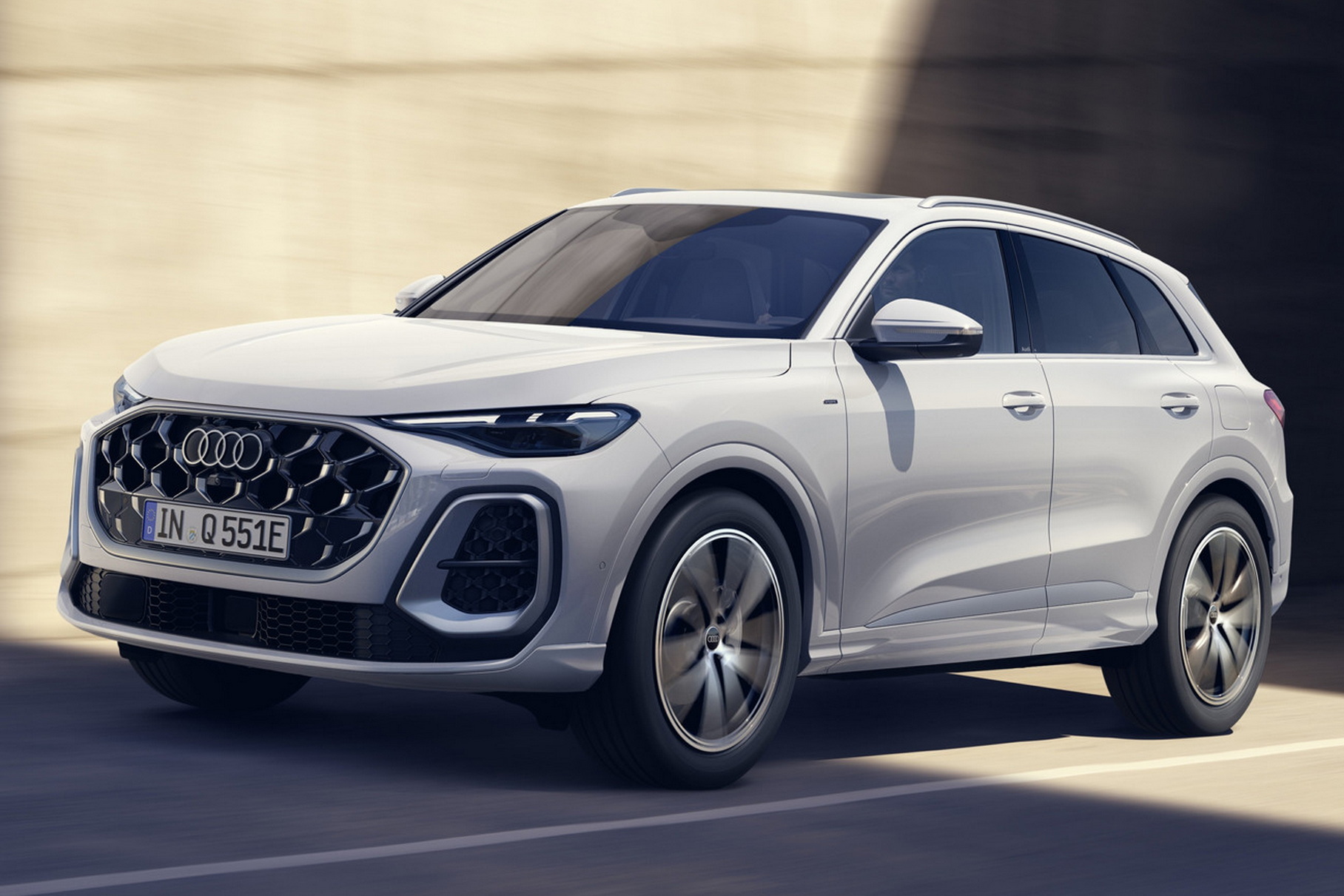 The charged hybrid Audi Q5 was equal to power with SQ5