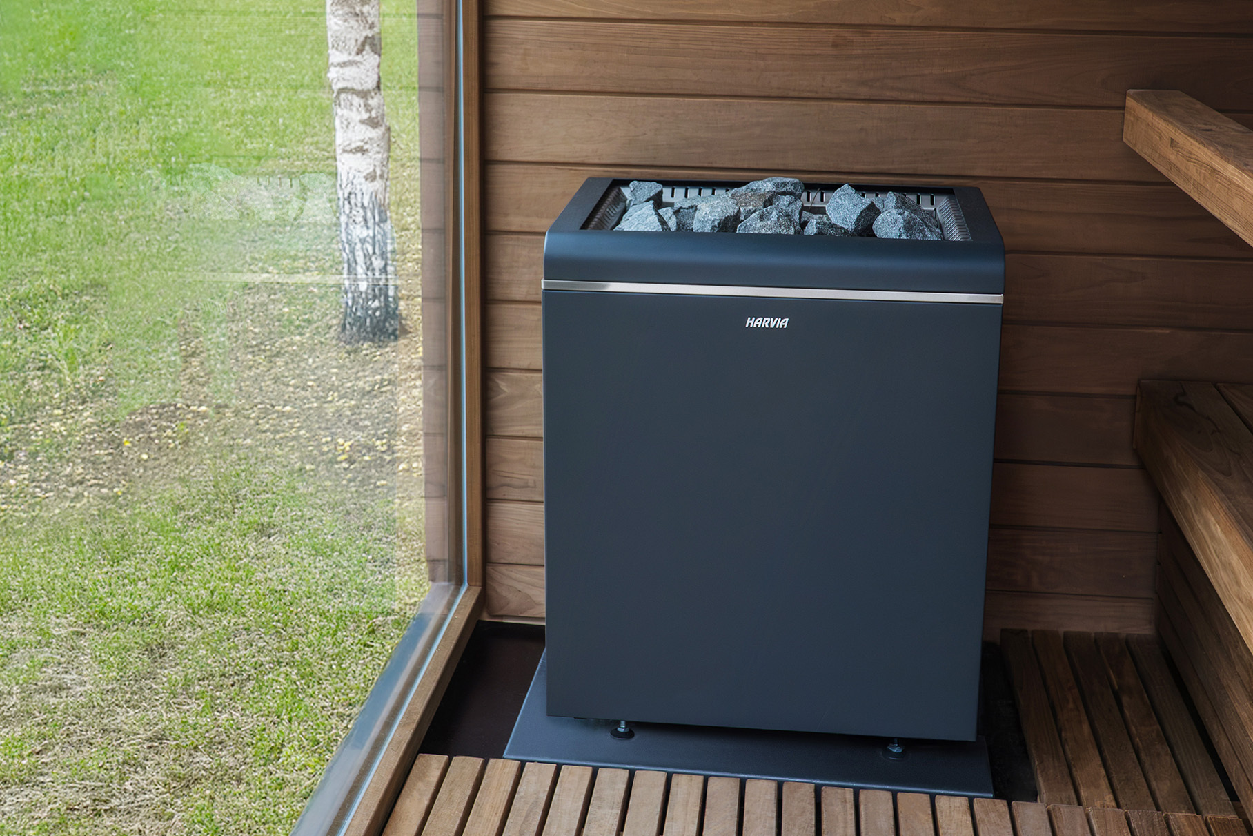 The hydrogen sauna will be represented on the Rally of Finland at the end of July