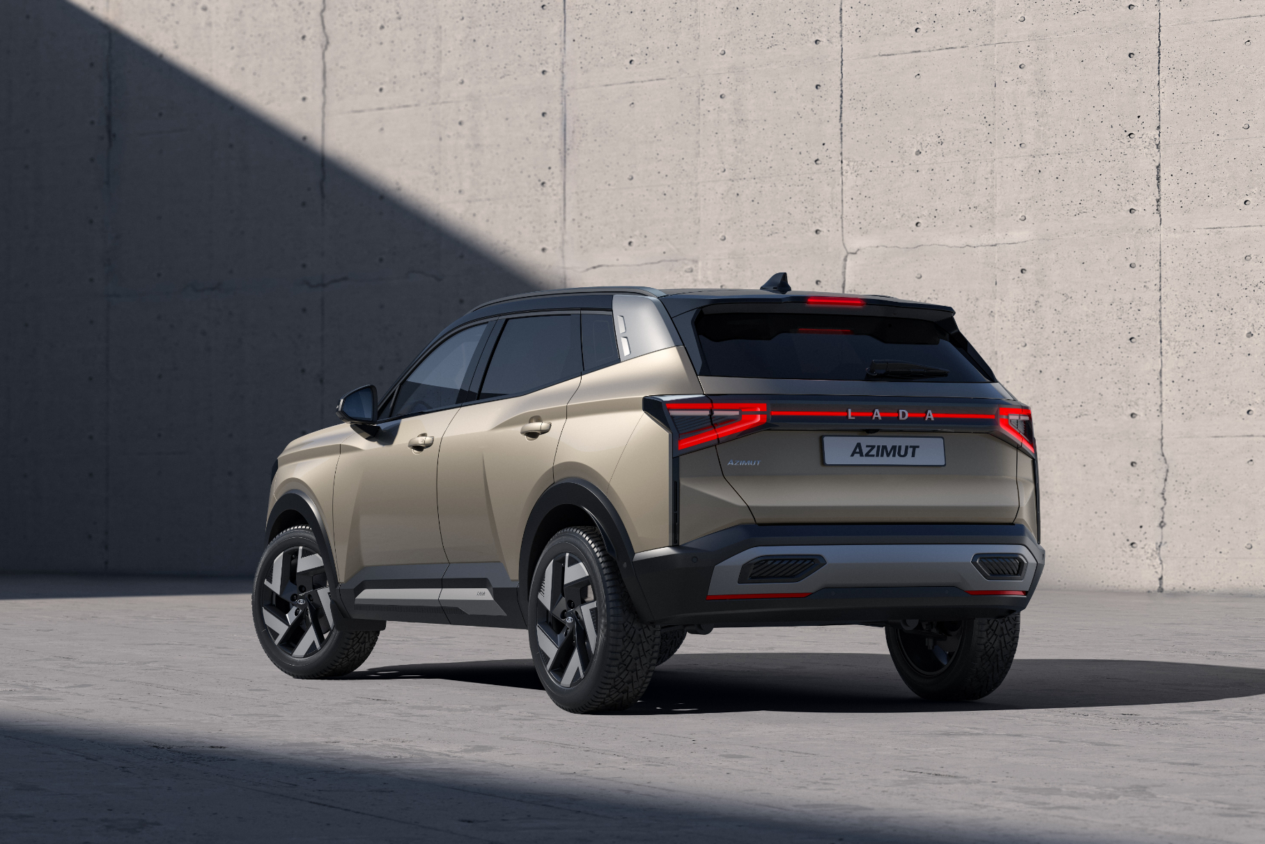 The new Lada Azimut crossover based on Vesta is presented