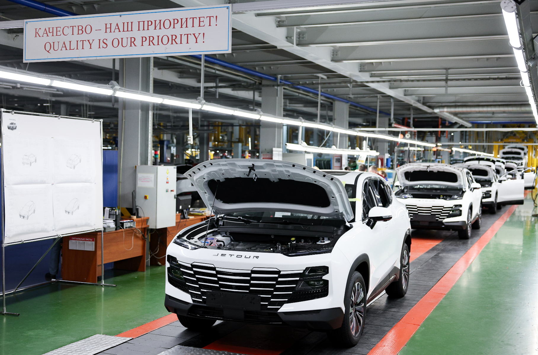 Chinese can be required to use Russian details in the auto industry