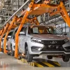 In Russia, the production of LADA and Xcite cars temporarily stopped