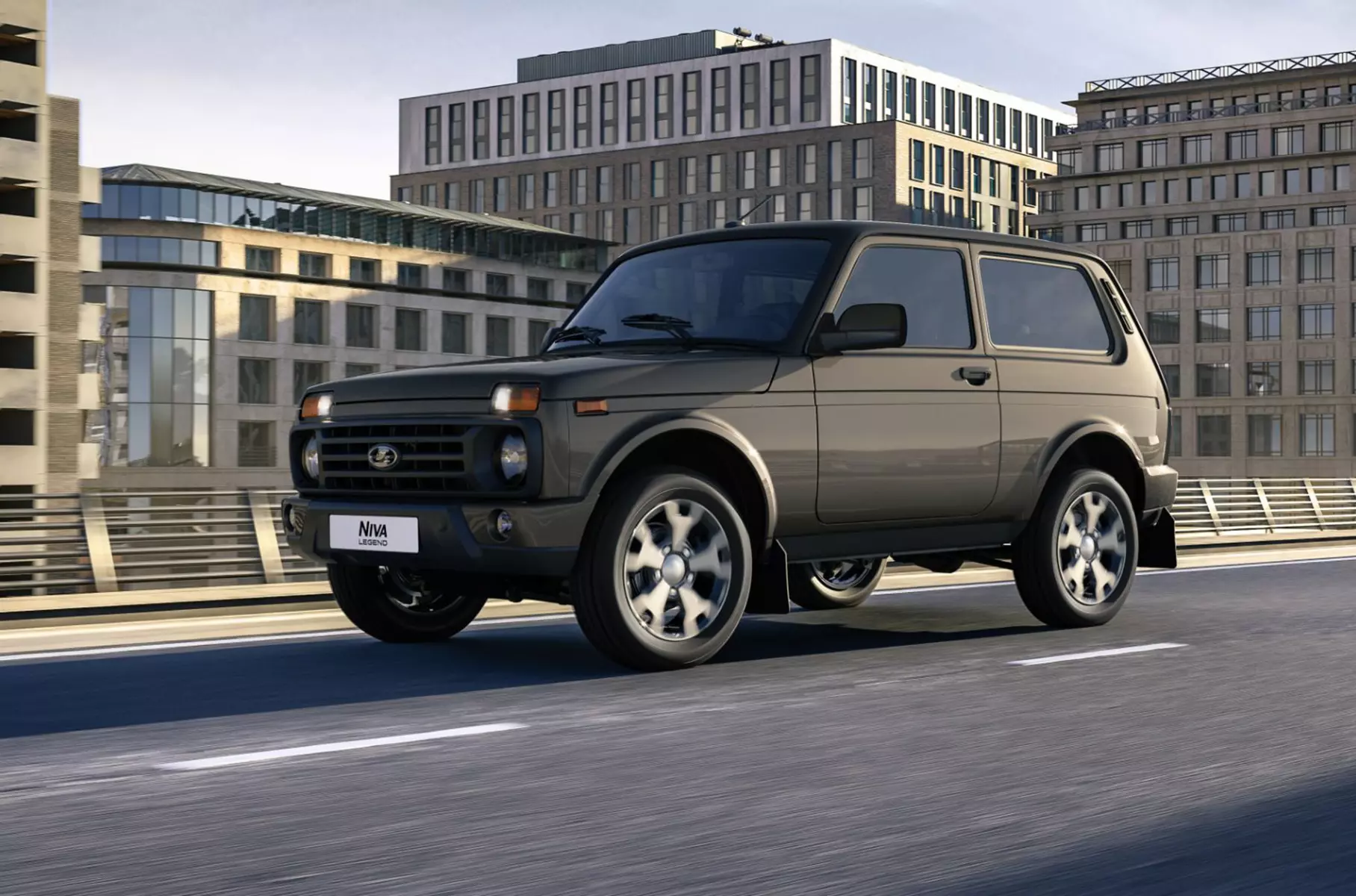 Lada Niva Legend is again equipped with a lateral eirbeh and “alarming button”