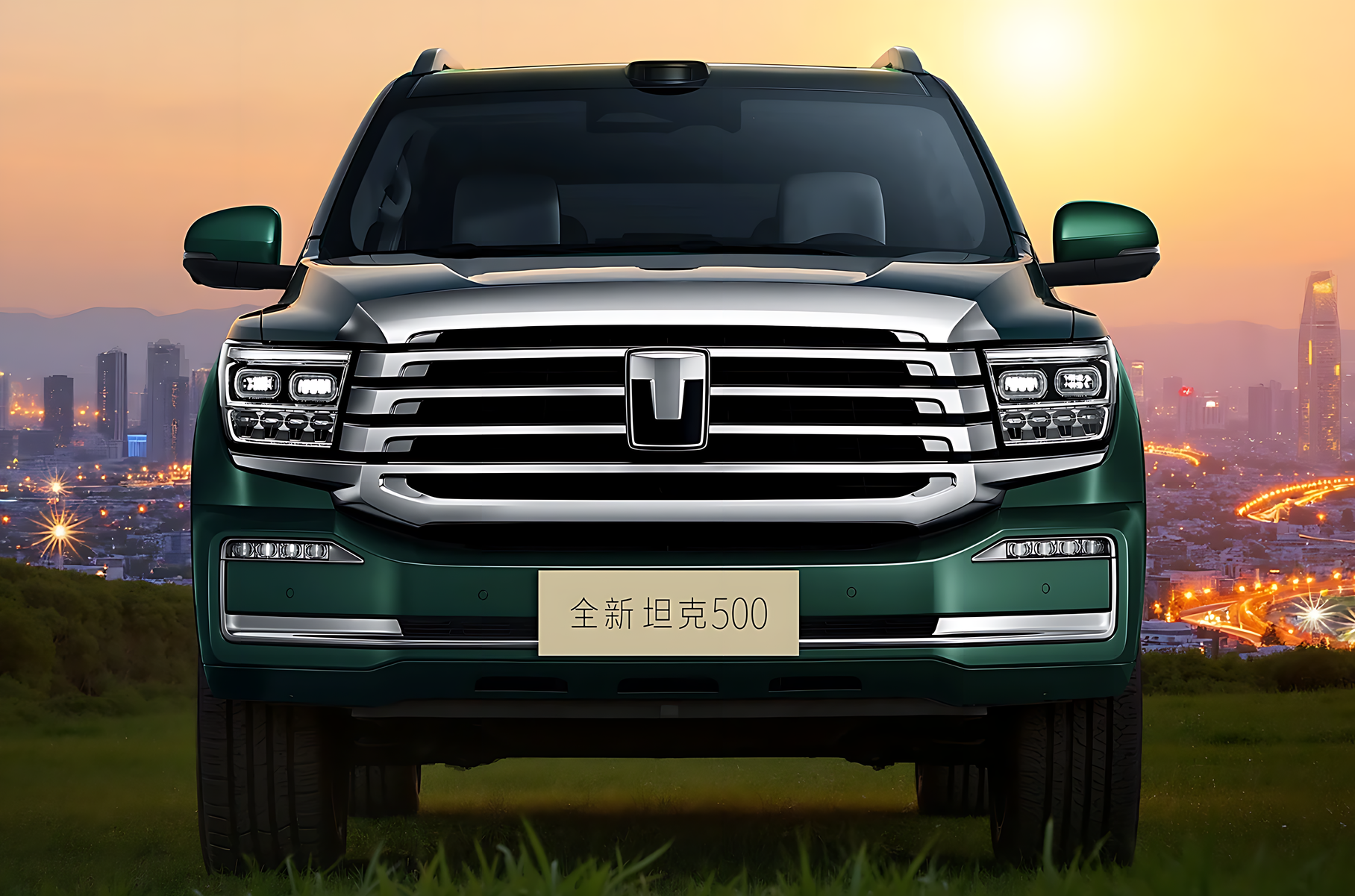 The first images of the updated Tank 500 appeared