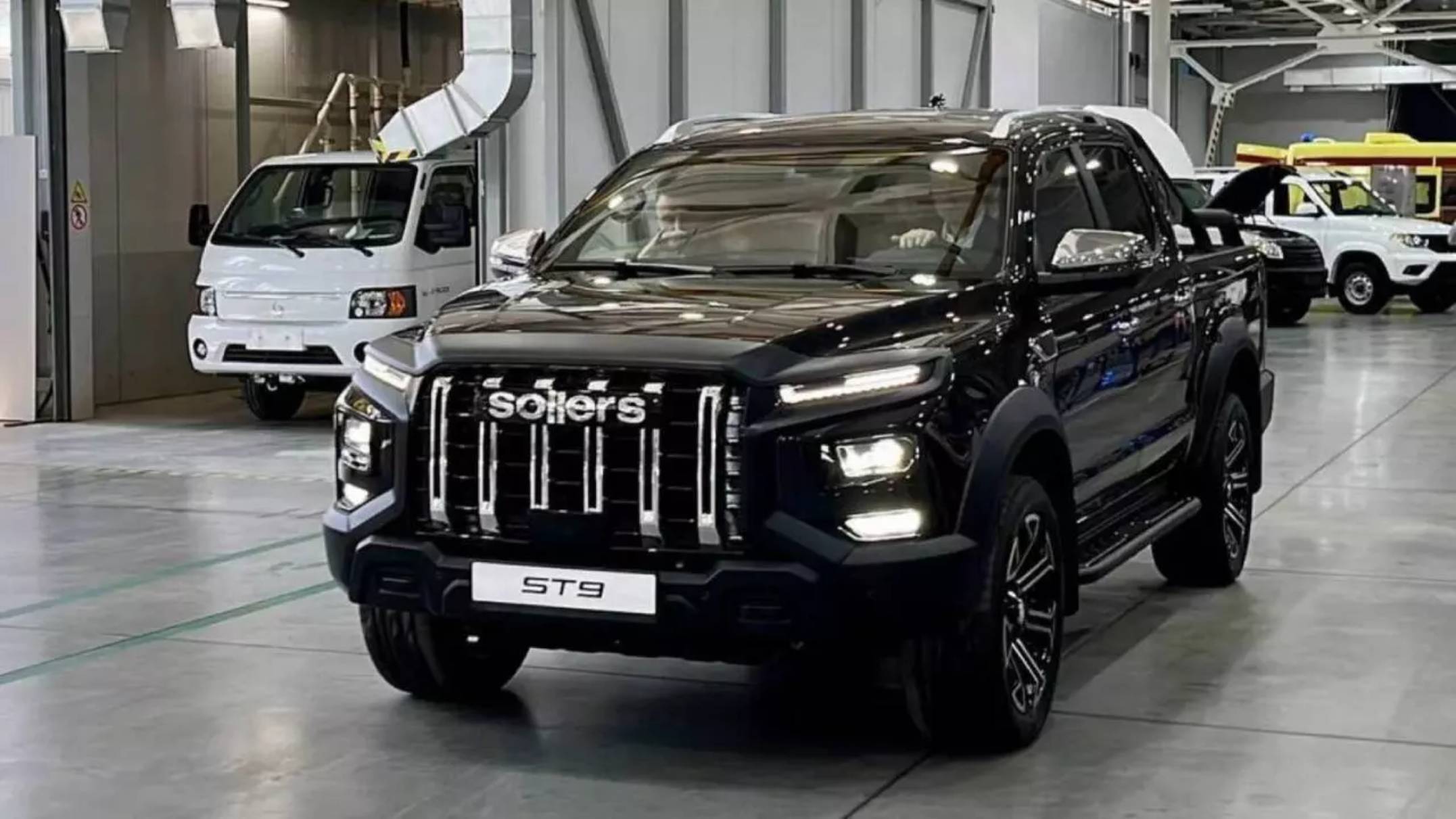 A new Sollers ST9 pickup has appeared on sale, assembled on UAZ