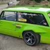 A 400-horsepower sports car imitating a VAZ-2102 was put up for sale in St. Petersburg