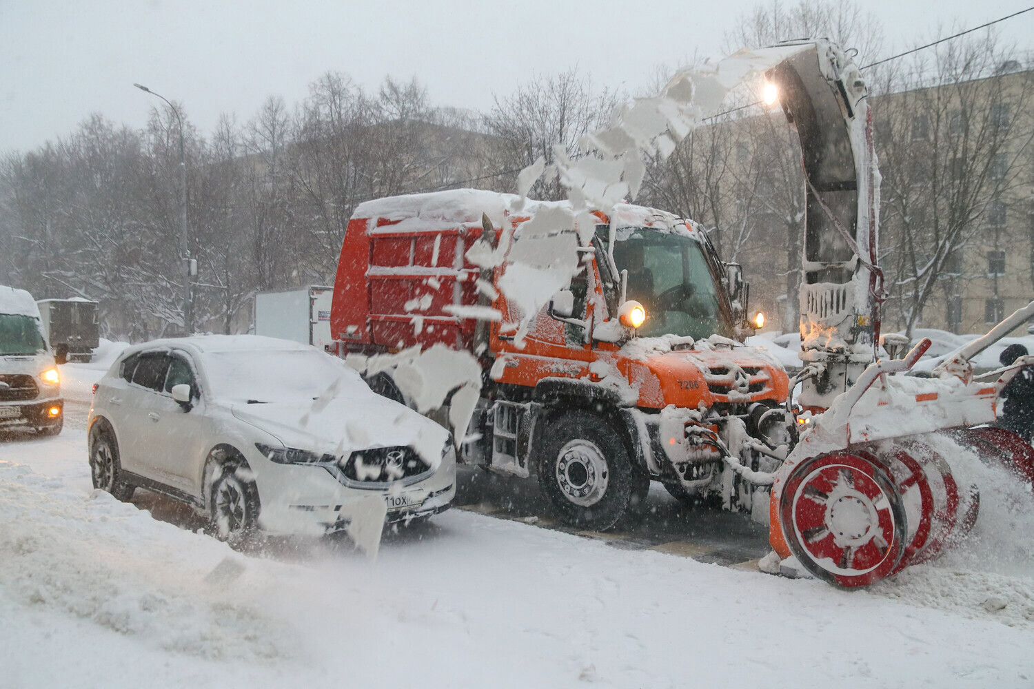 Data Center: during snowfall, traffic cameras with non-obvious violations are turned off