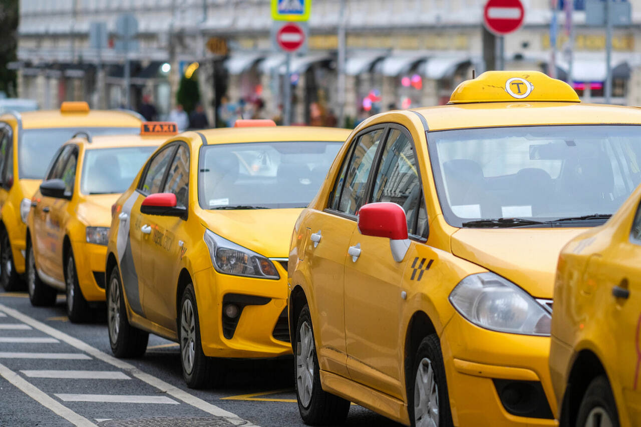 In Moscow, taxi travel times have increased significantly