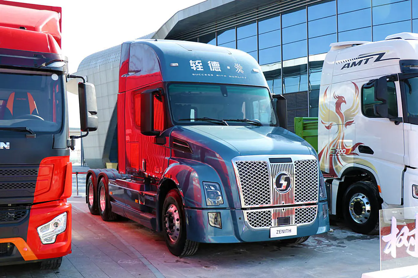 JAC, Shacman and Chenglong started producing bonneted trucks