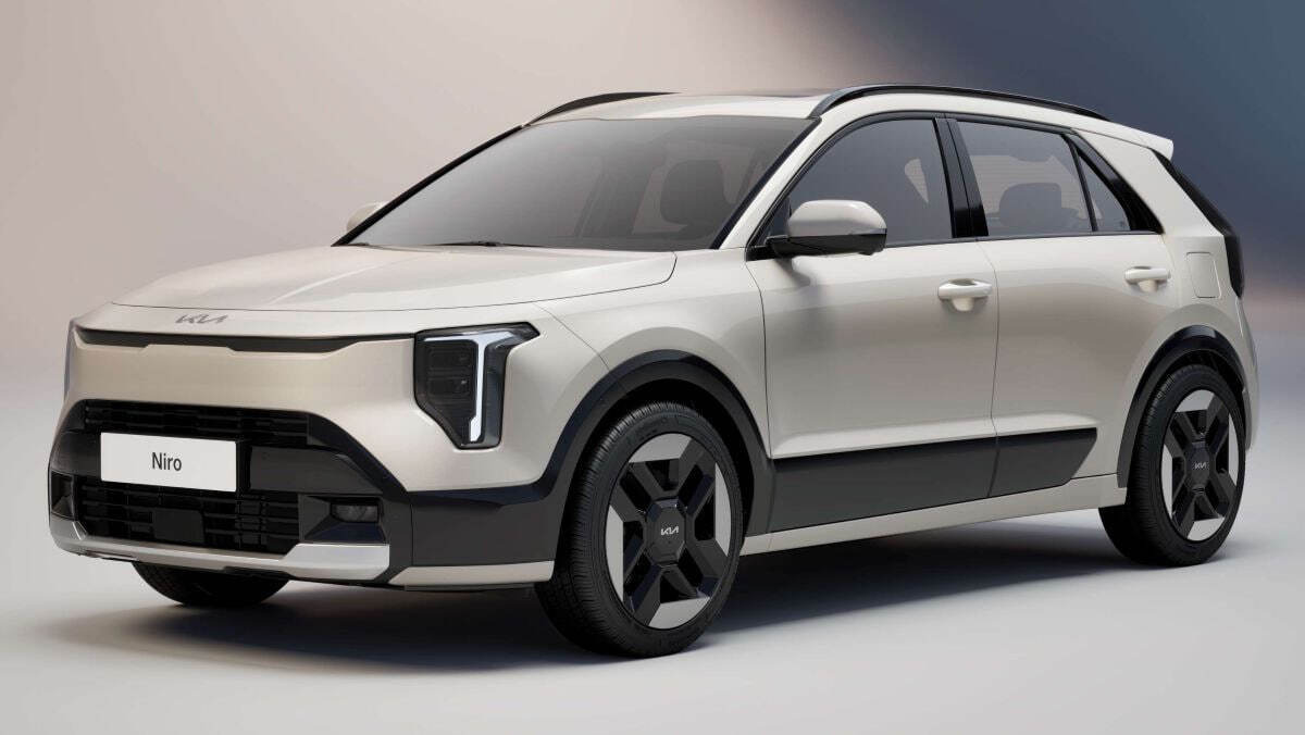 Kia showed the updated Niro crossover