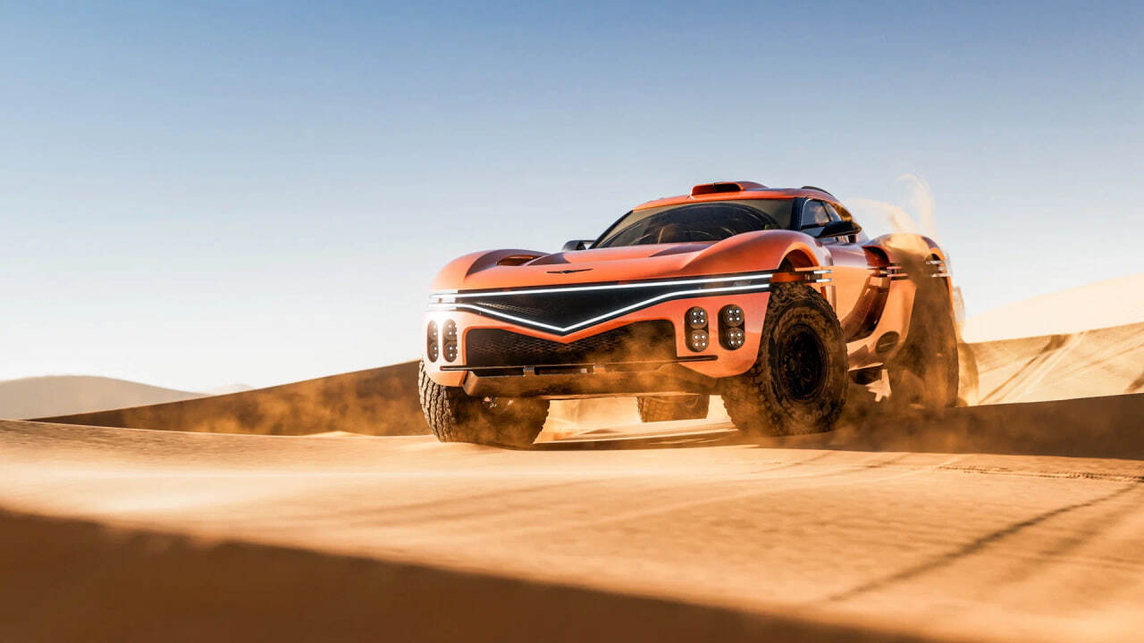 Luxury brand Genesis presented an extreme concept SUV X Skorpio