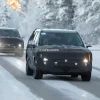 New Hyundai Santa Fe photographed during tests in Sweden
