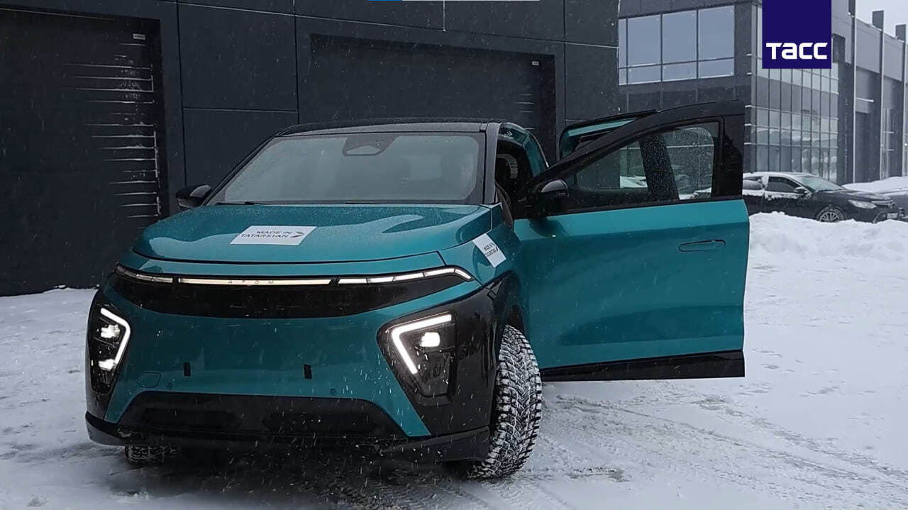 The Atom electric car will go on sale in April 2026