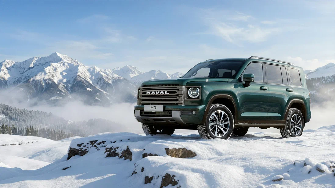 The Haval brand has published prices for the 2026 H9 SUV