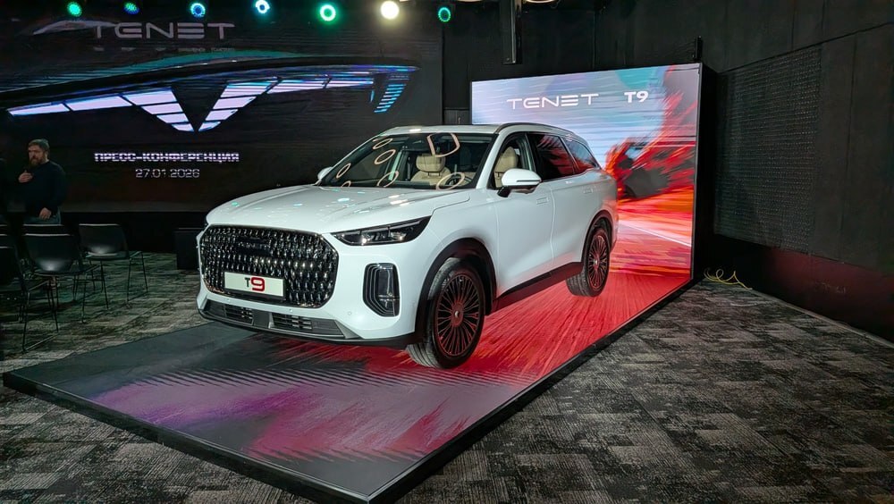 The Tenet T9 crossover will hit the Russian market in May 2026