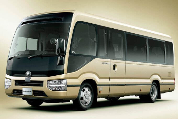 Toyota Coaster updated: received a powerful 3.0-liter diesel engine and new brakes