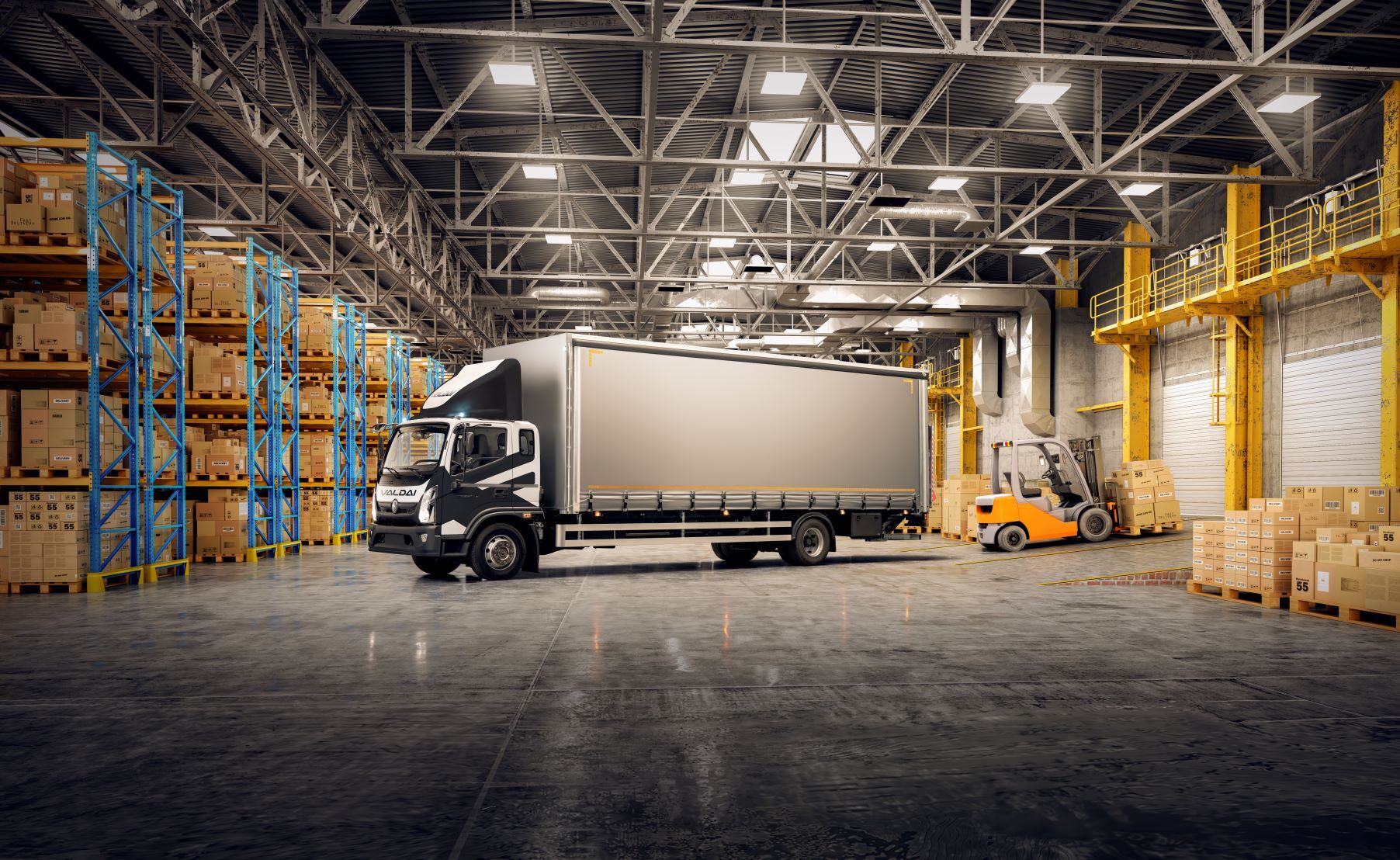 Valdai 12 trucks received a Euro-5 engine