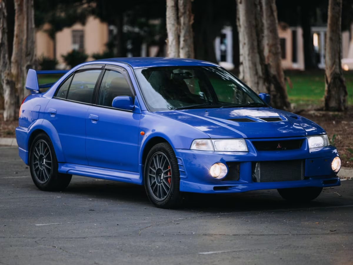 27-year-old rally Mitsubishi Lancer Evolution is up for sale in the USA