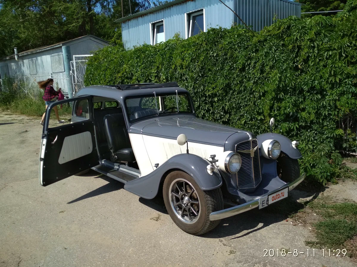 A copy of the Adler Trumpf Junior with a Zhiguli engine was put up for sale in Ulyanovsk