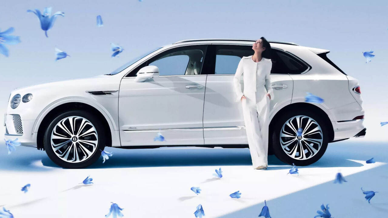 Bentley showed an exclusive version of the Bentayga for women