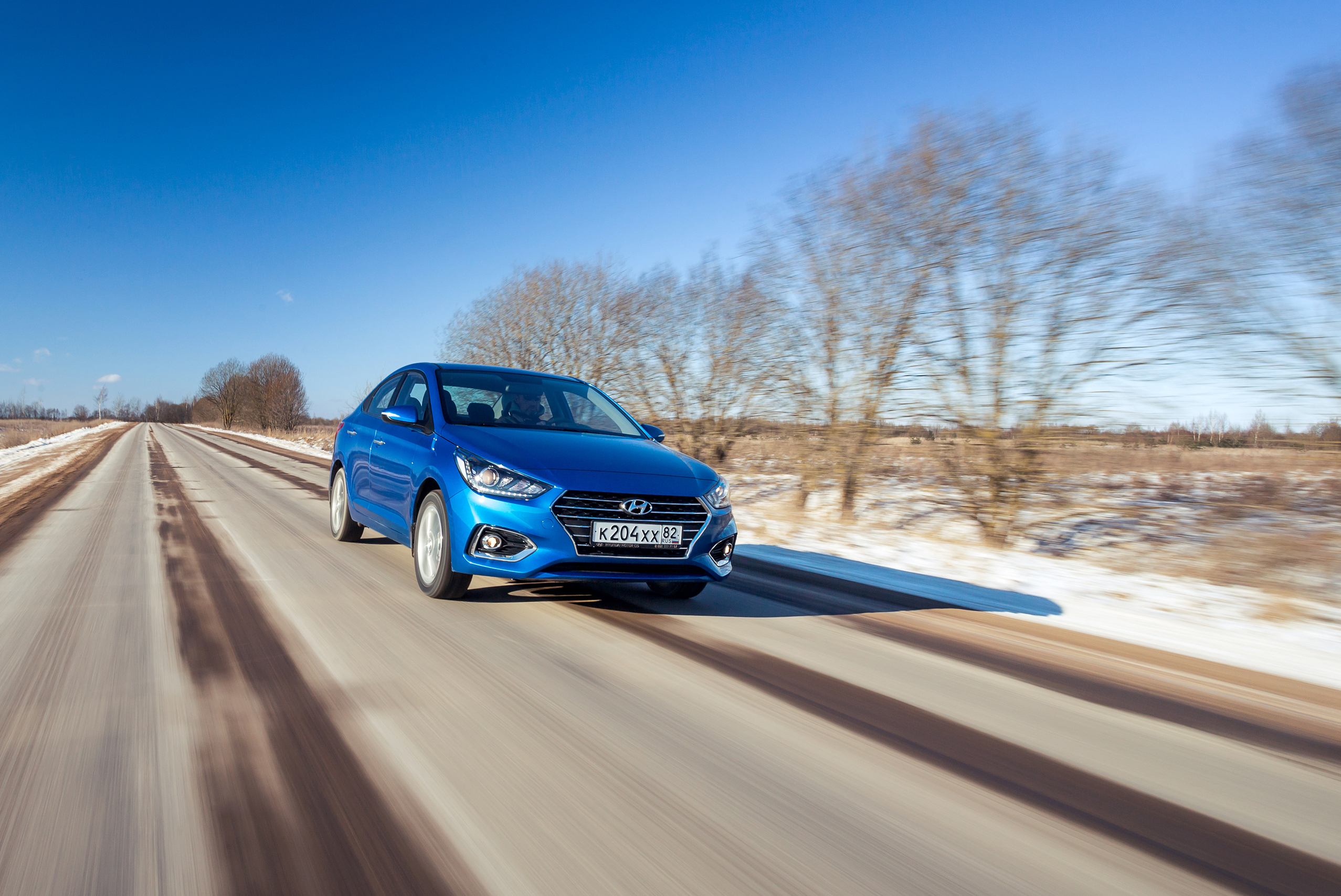 Hyundai Solaris, Kia Rio, VW Polo and Toyota Camry became the most accident-prone in Russia