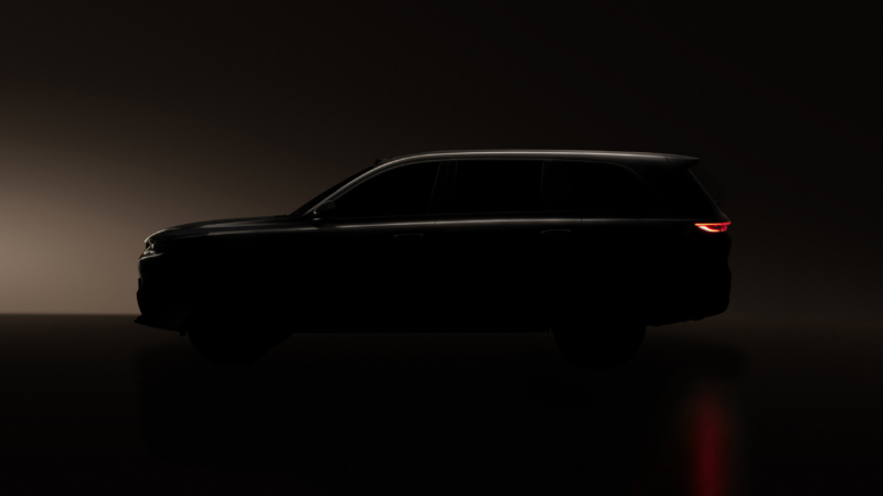 Images of the new flagship crossover Wey V9X have been published