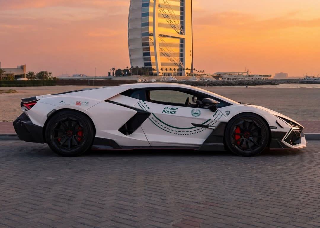 Lamborghini Revuelto from Mansory entered service with the Dubai Police