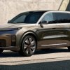 The new Li Auto L9 crossover was shown in China
