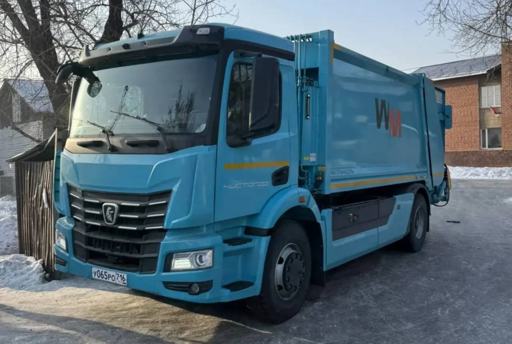 A new generation electric garbage truck was tested in Irkutsk