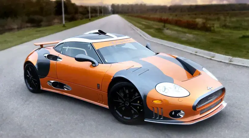 A rare Spyker C8 Laviolette supercar with manual transmission went on sale in Vladivostok for 68 million rubles