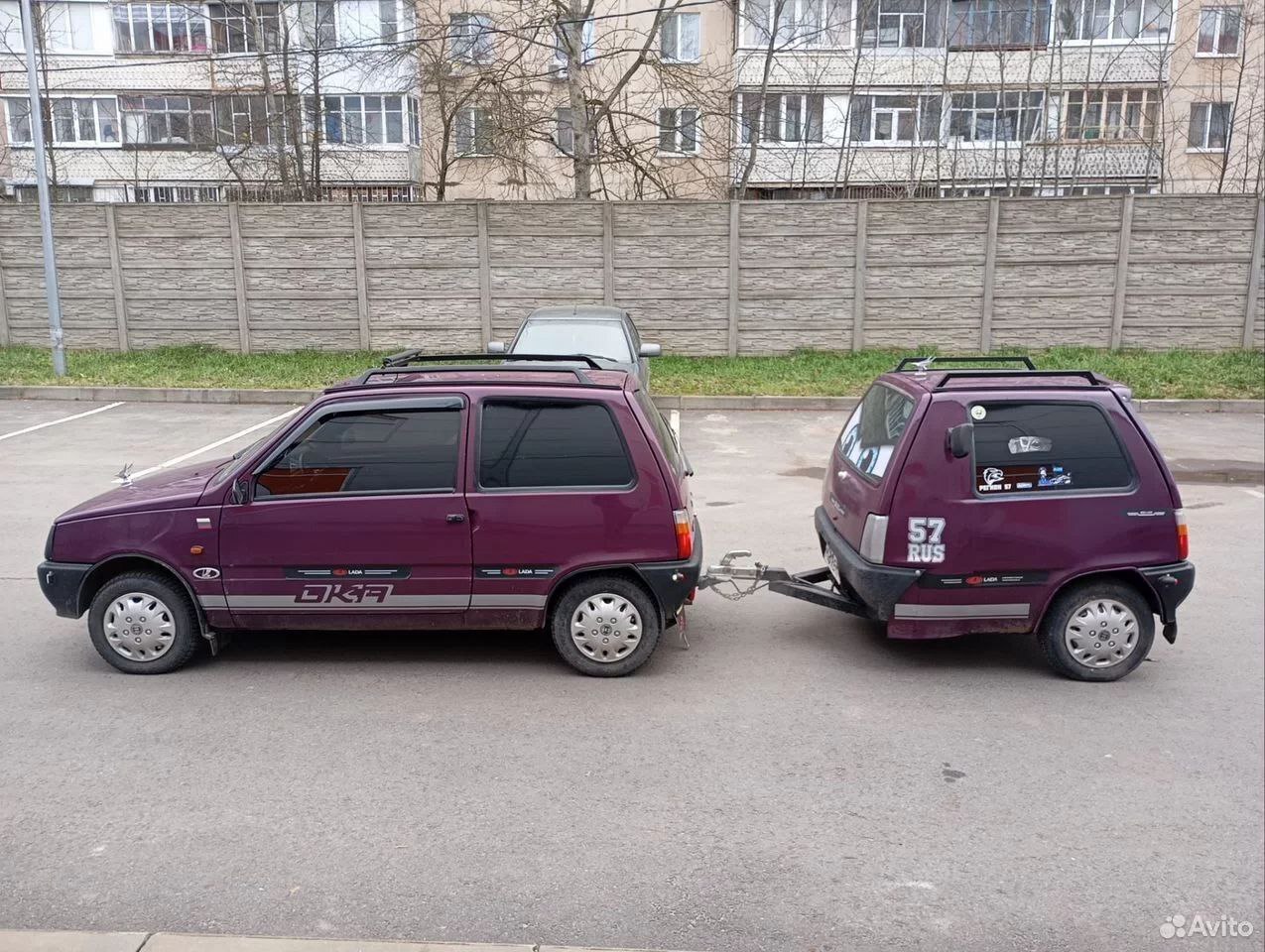A road train based on the Oka is up for sale