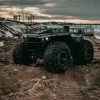 American journalists admired Russian truck-sized ATVs