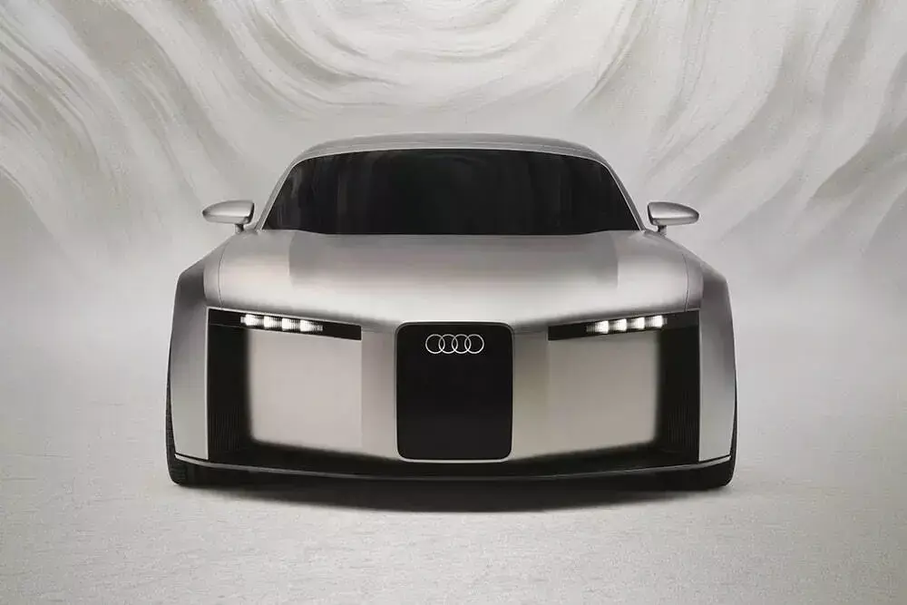 Audi electric sports car with Chaplin's mustache grille coming in 2028