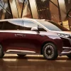 China presented an updated minivan Denza D9, which charges in 5 minutes