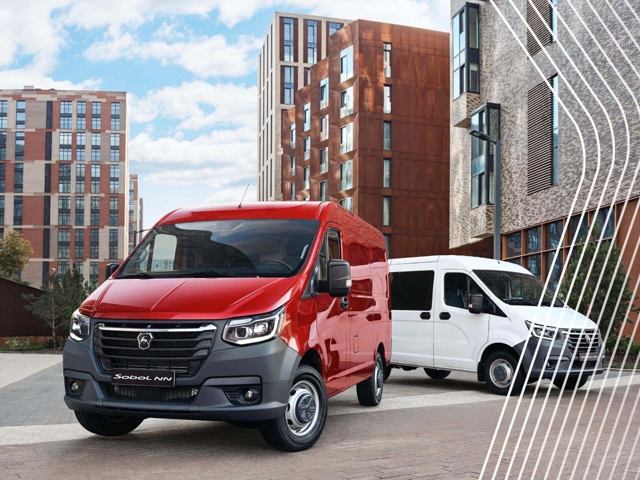 Gazelle NN vans received keyless access to the cargo compartment