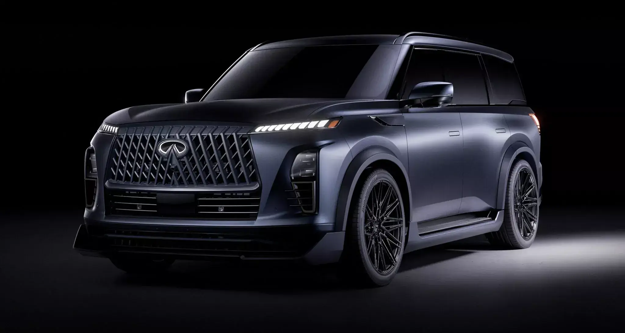 Infiniti will introduce the production version of the powerful QX80