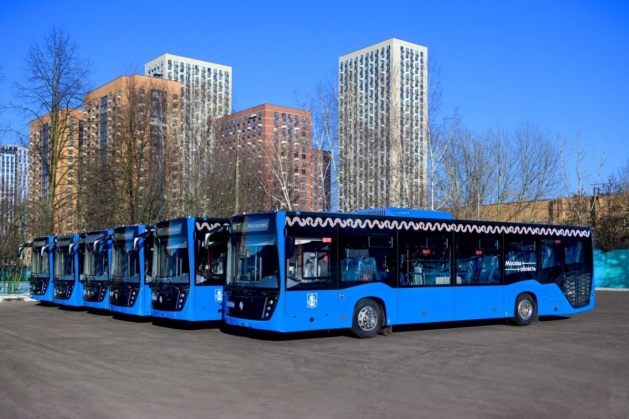 Mosgortrans purchased NefAZ buses for the Moscow-region routes