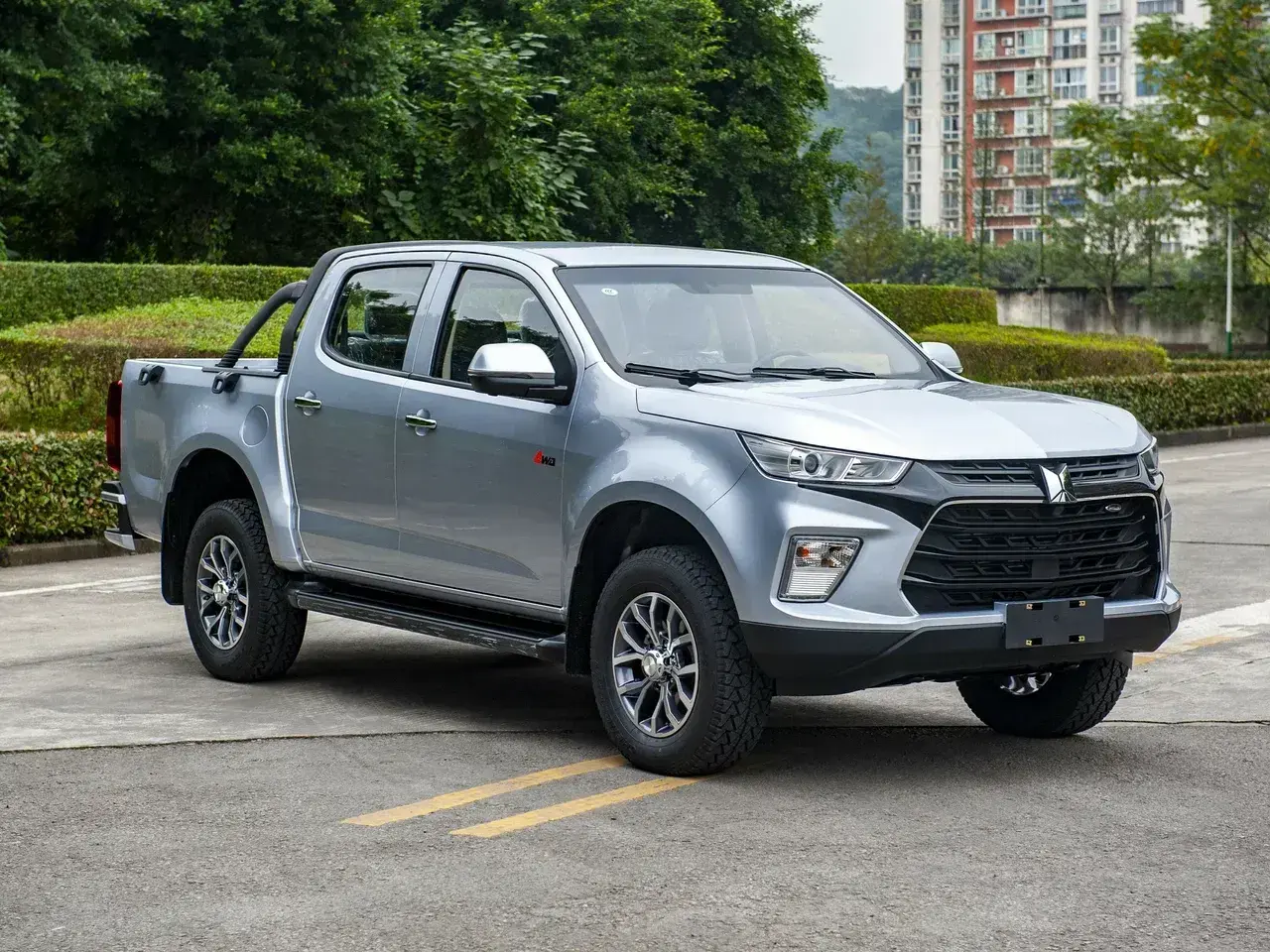 Qingling Taga pickup truck based on Isuzu D-Max appeared in Belarus