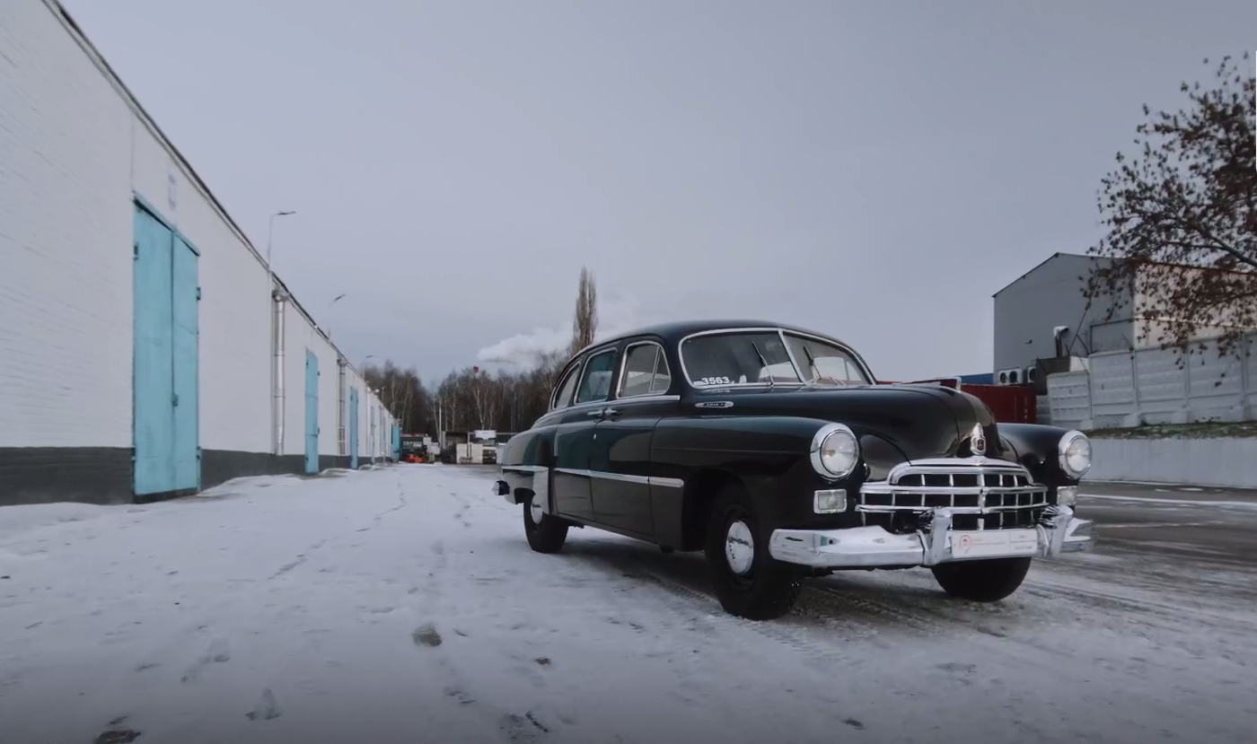 Restoration of the ZIM car from the Transport Museum has been completed in Moscow