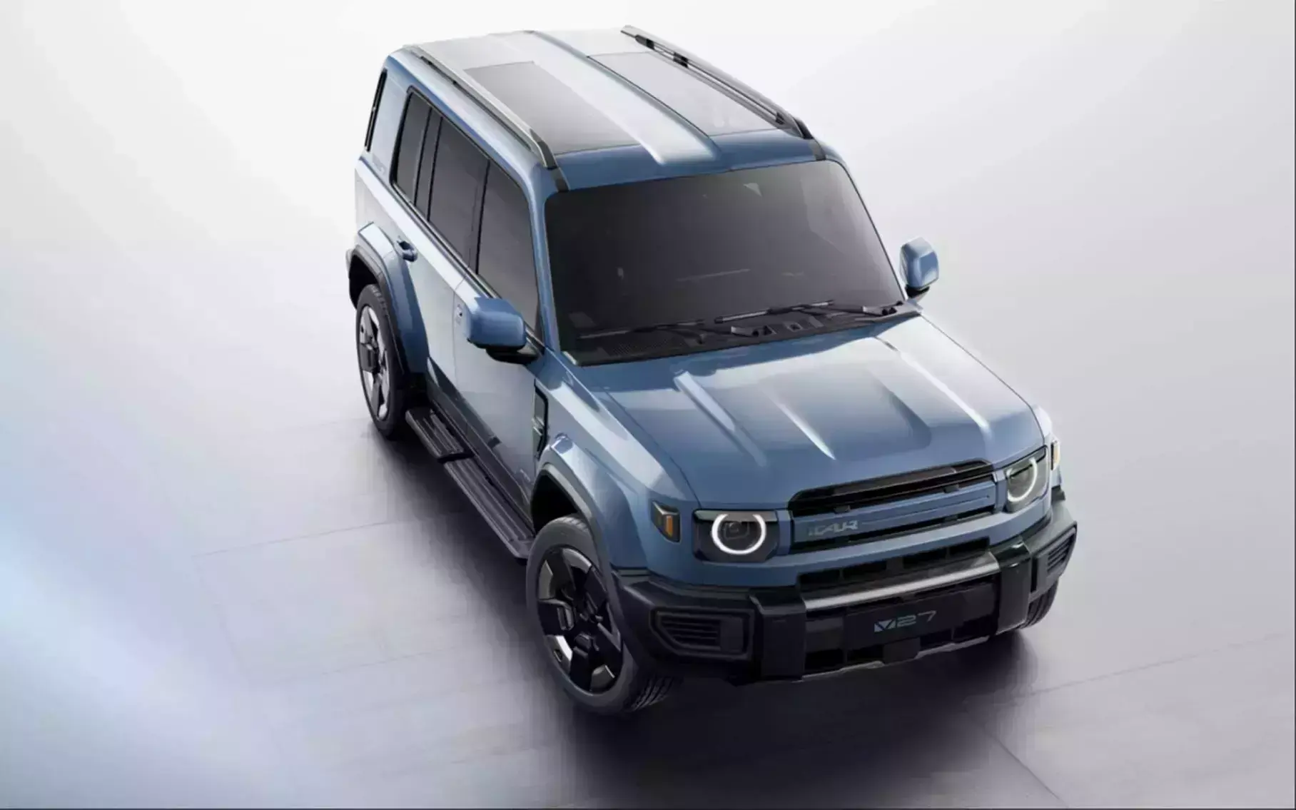 The Chinese crossover iCaur V27 with the design of Toyota Land Cruiser will appear in the Russian Federation in 2026