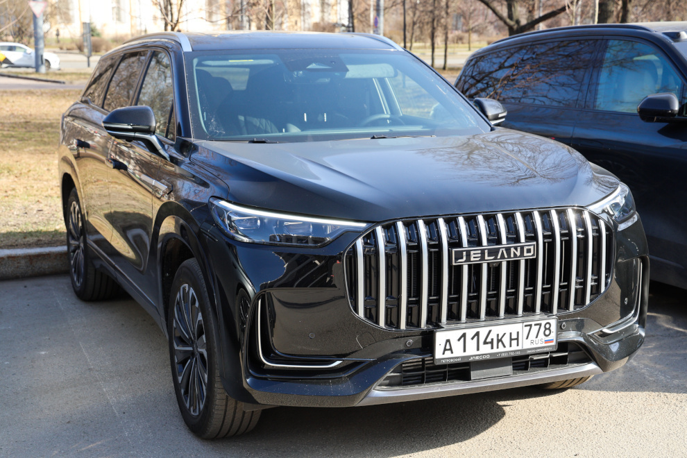 The crossover of the Russian brand Jeland was first shown in the photo
