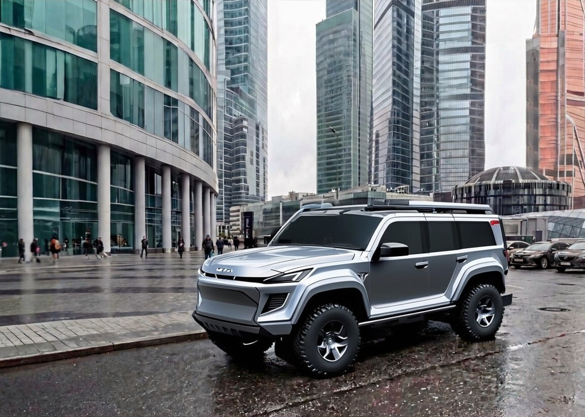 The crossover of the revived Russo-Balt brand will receive all-wheel drive