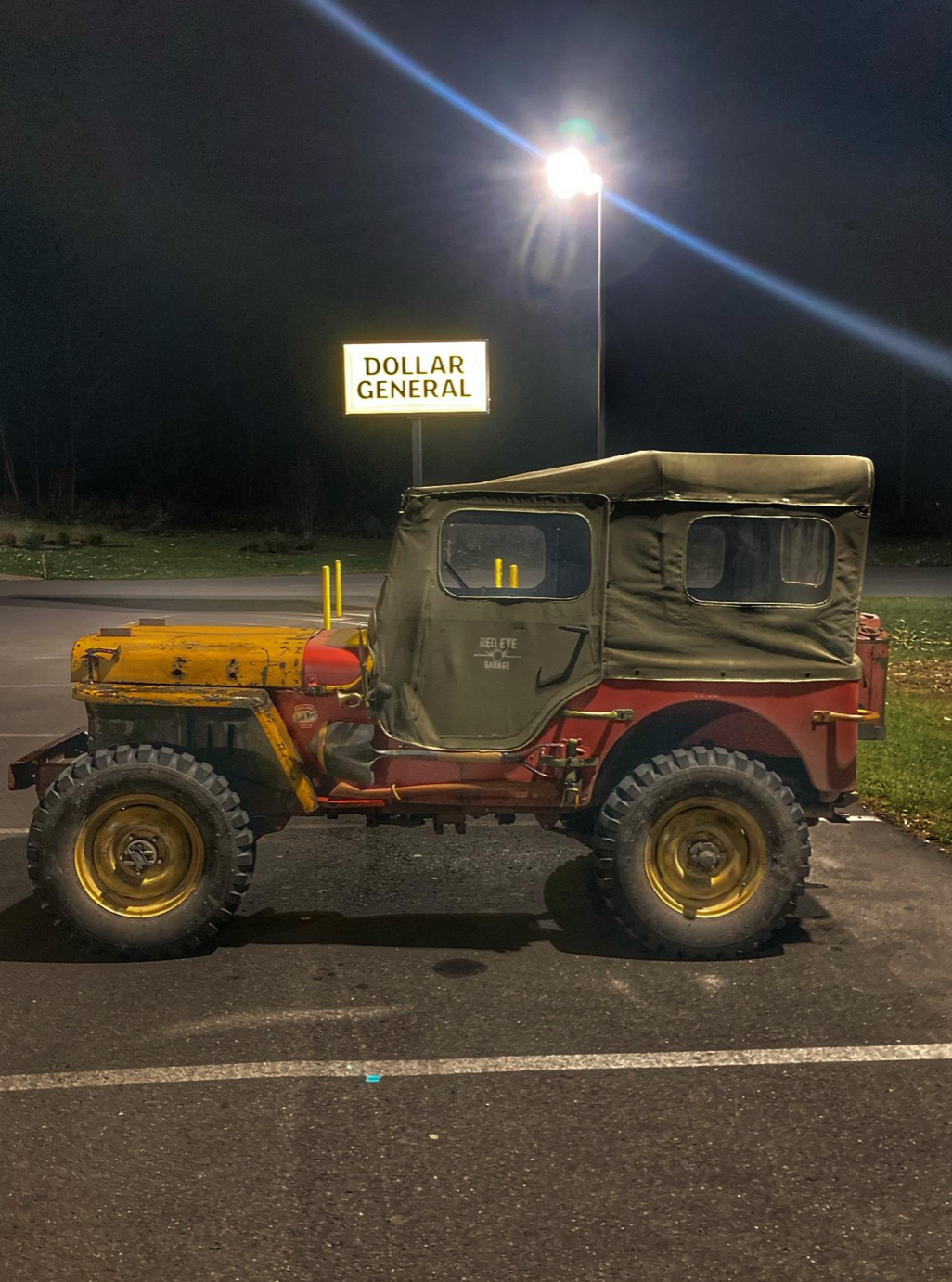 The legendary army Willys was equipped with a rotary engine from the Mazda RX-7