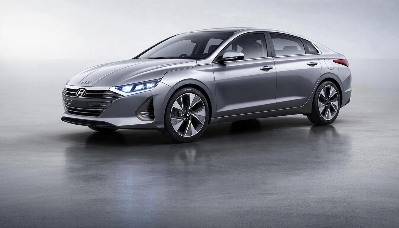 The new generation Hyundai Elantra will radically change its image and become larger
