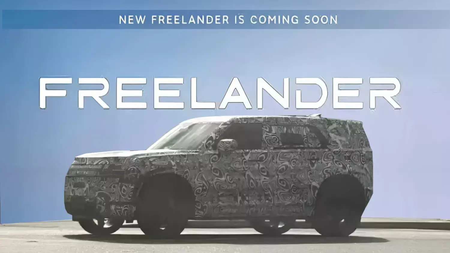 The premiere date for the crossover under the new Freelander brand has been announced